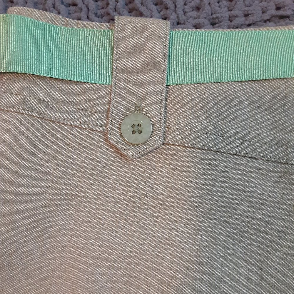 Roxy utility beige khaki skirt - Picture 7 of 11